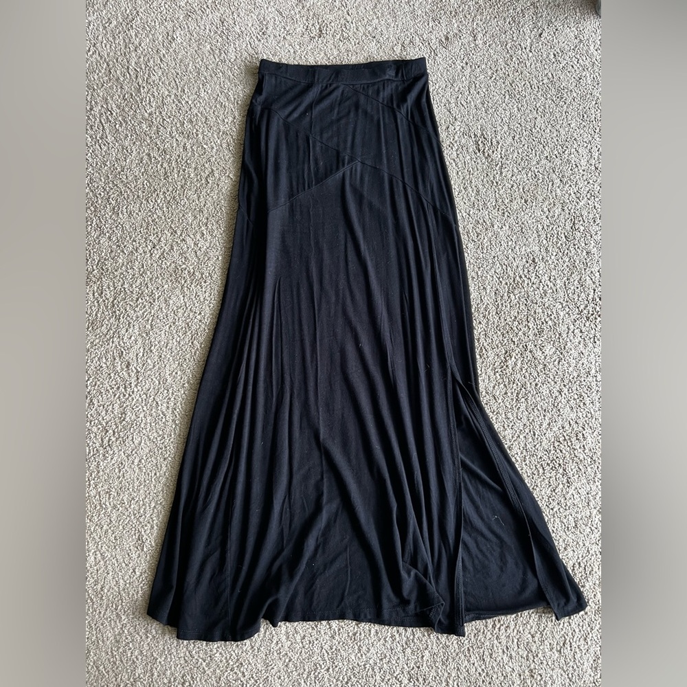 Black Maxi Skirt